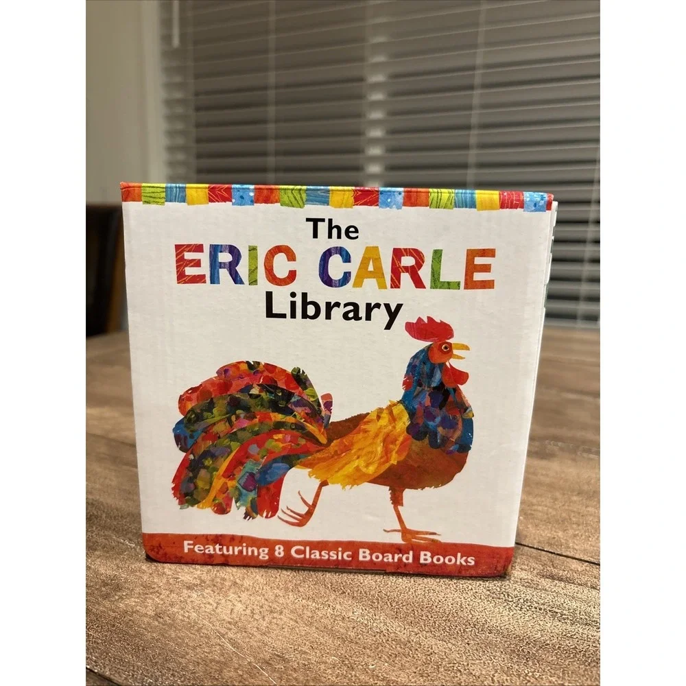 BRAND NEW SEALED Eric Carle Library‎ Classic Board Books Boxset 8 Books 2013